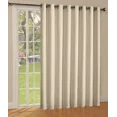 thumbnail image 2 of Gorgeous Home Linen Window Thermal Large Curtain for Sliding Door Blackout Panel for Patio & Hall Room Silver Grommets Ivory 1pc 100"x 84" Each, 2 of 5