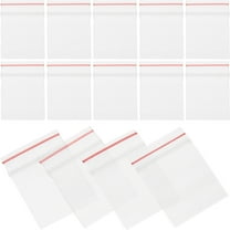 Eease Small Baggies Self-sealing Mini Miniature Food Toys Packing Pouch Plastic Bags Clear,100 Pcs