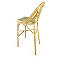 thumbnail image 5 of Beige and Green French Bistro Barstool by Chivari, 5 of 11