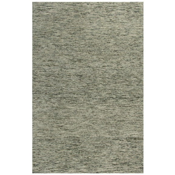 Alora Decor Laine 5'x7'6" Stripes Gray/Beige Hand-Tufted Area Rug