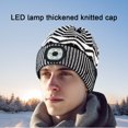 thumbnail image 2 of Gorro con luz, Gorro LED recargable por USB con 3 niveles de brillo, 2 of 6