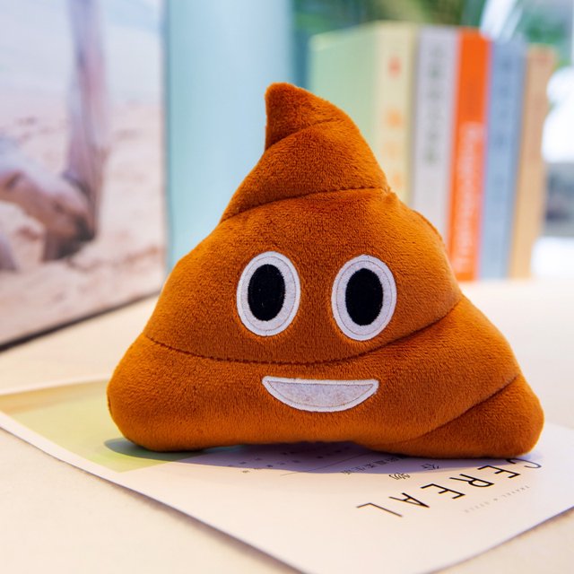 New creative poop plush toy funny expression funny poop expression pillow office pillow DMH