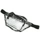 thumbnail image 3 of Riñonera transparente de PVC resistente al agua con cremallera multiusos para viaje negro YUNYI BRAND  Deportes, 3 of 8