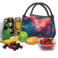 thumbnail image 3 of Vsdgher Cosmic Paint Swirl Print Insulated Bags, Insulated Cooler Bag Totes for Hot or Cold Food Bring or Delivery, 3 of 6