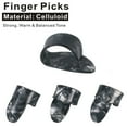 thumbnail image 4 of Guitar Slide Set, Excellent Resonance Guitar Slide Replacement Set with Picks for Bass, 4 of 7