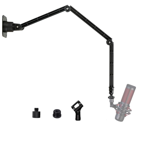 QuadCast Microphone Wall/Ceiling Mount Holder compatible with HyperX QuadCast S RGB,Quadcast,Duocast, SoloCast Mic and USB Conden