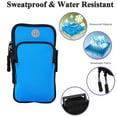 thumbnail image 3 of Bolso de brazo para correr al aire libre para hombres y mujeres, bolso de muñeca impermeable con manga de brazo multifuncional MFZFUKR BST3009352-1, 3 of 7