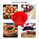 thumbnail image 4 of Cateissary 3 piezas moldes para pasteles silicona antiadherente resistente al calor DIY cocina Cupcake hornear sartenes bandejas de horno Herramientas y accesorios para hornear, 4 of 6