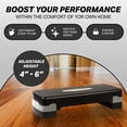 thumbnail image 3 of HolaHatha Aerobic Step Platform Exercise Fitness Equipment w/ Adjustable Height, 3 of 10