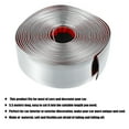 thumbnail image 4 of 5.5 x 0.05m Silver Tone Car Interior Exterior Trim Strip Car Door Edge Scratch Guard Decorative Line, 4 of 6