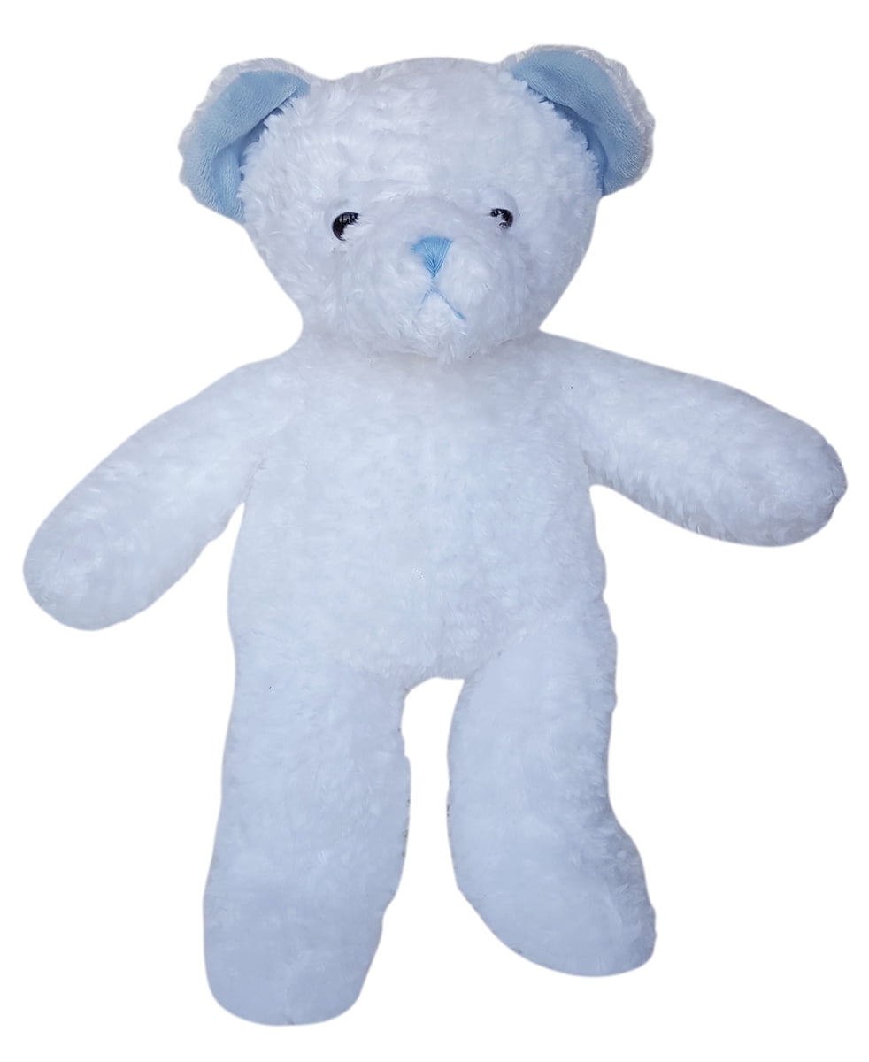 Cuddly Soft 16 inch Stuffed Blue Sleepy Bear...We stuff 'em...you love ...