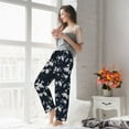 thumbnail image 5 of Pofeuu Lilies Flowers Print Women's Fashion Pajama Pants with Pockets Comfy Drawstring Sleep Lounge Bottoms-XX-Large, 5 of 6