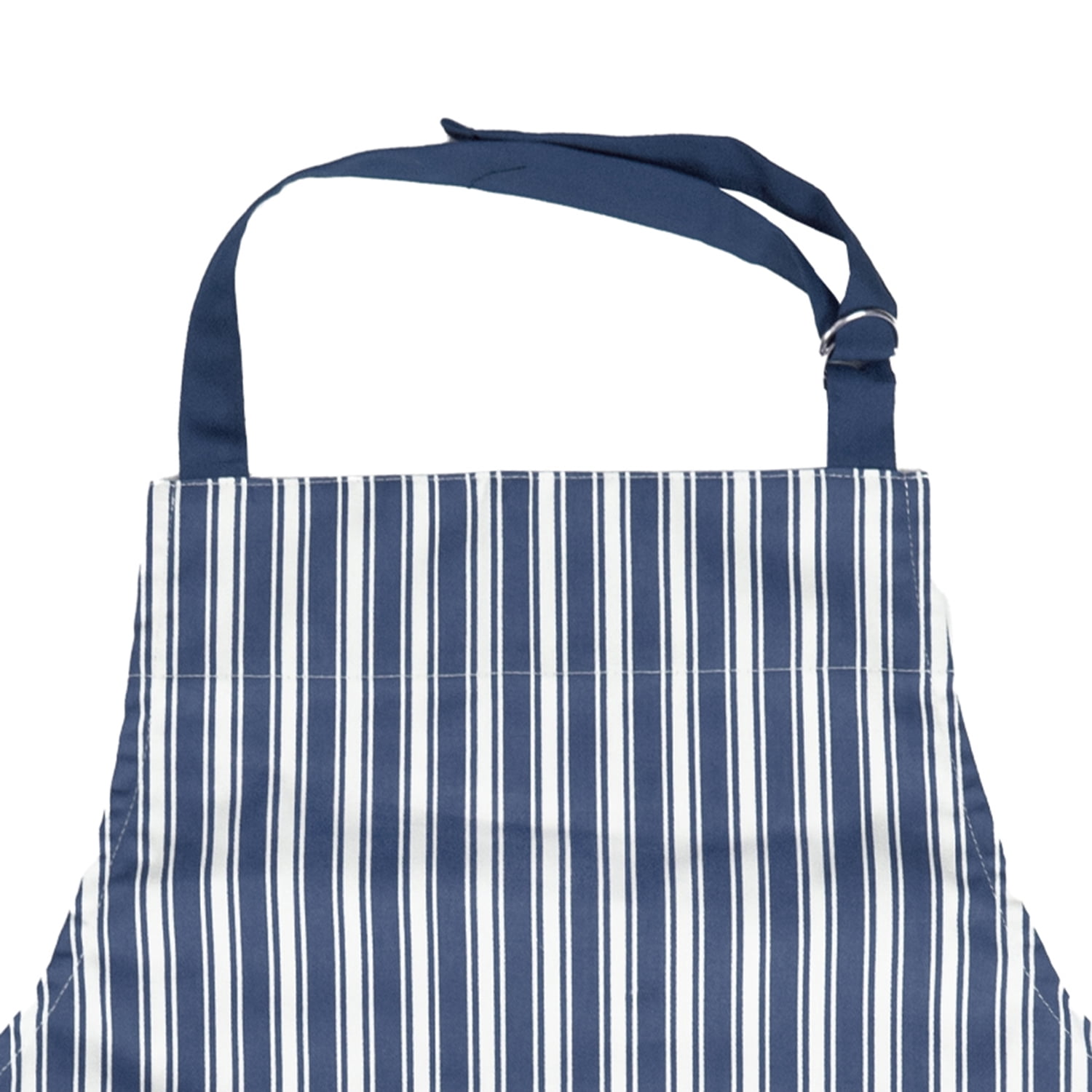 Better Houseware Adjustable Striped Apron (Blue), 1685/B