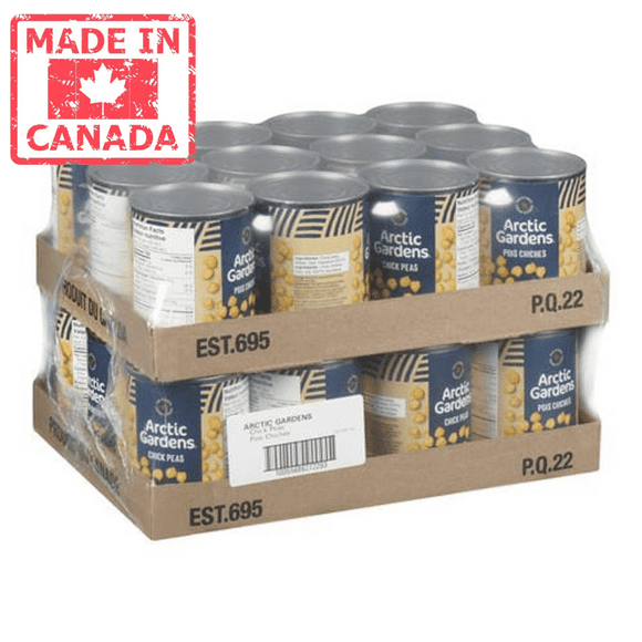 Arctic Gardens  Chickpeas 540 ml/18.26oz (24/Case)-Canadian Made