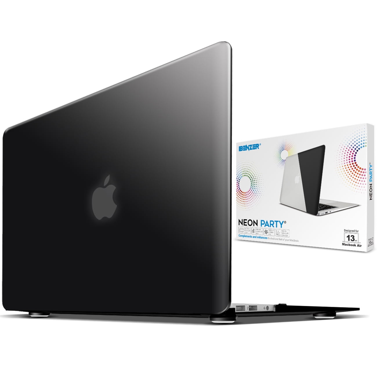 Superior Ibenzer Neon Party Macbook Pro 13 A1706& A1708 Black Case ...