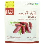 Fruit Bliss Organic Deglet Nour Dates Dates, 5 Oz