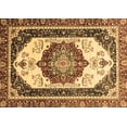 thumbnail image 1 of Ahgly Company Indoor Rectangle Abstract Brown Modern Area Rugs, 8' x 10', 1 of 4