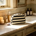 thumbnail image 6 of Makeup Bag Portable Toiletry Organizer, Seashell Cosmetic Pouch Large Capacity Zipper Storage Bag for Women Travel Office Daily Use Organizer Pouch Cosmetic Case, 6 of 7