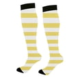 thumbnail image 2 of Sales Today Women Over Knee High Socks Under $2 GIJNRIUIUA Black Knee-High Socks Fashion Breathable Striped Holiday Atmosphere Long Stockings Leg Warmers, 2 of 7