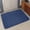 Dark Navy Blue, variant on Front Door Mat Indoor Outdoor 19.7"x31.5",Vintage Navy Blue Absorbent Non Slip Welcome Mat,Farmhouse Retro Dark Solid Color Linen Texture Low Profile Entryway Rug for Front Entrance Porch Back Door
