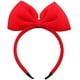 thumbnail image 2 of Diadema con lazo Diadema con lazo rojo Aro para el pelo con lazo grande de Navidad Decoración de fiesta para niñas lindas Tocado Disfraz de Cosplay de Navidad Tocado para la cabeza Maquillaje de Hallo, 2 of 4