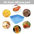 thumbnail image 4 of Ollas De Freidora De Aire Cesta de freidoras de aire de silicona plegable para el hogar cocina horno vaporera utensilios de cocina Sywqhk Libre de BPA, 4 of 6