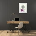thumbnail image 3 of Sedalia, David 26x32 White Modern Wood Framed Museum Art Print Titled - Purple Inspiration II, 3 of 4
