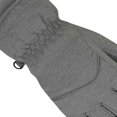 thumbnail image 3 of HOTFINGERS Flurry ll Ladies Alpine Sport Fabric Gloves, Color: Heather Gray, Size: S, 3 of 5
