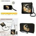 thumbnail image 5 of ZUXONGSY Moon Flower Butterfly Print Purse Women Crossbody Bag Set 2pcs Soft Leather Shoulder Bag with Long Wallet Ladies Handbag with Zipper Pockets for Travel Shopping Party Waterproof, 5 of 5
