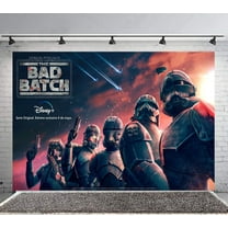 The Bad Batch Backdrop Banner Party Supplies Poster Movie Theme Background for Photography Birthday Decorations