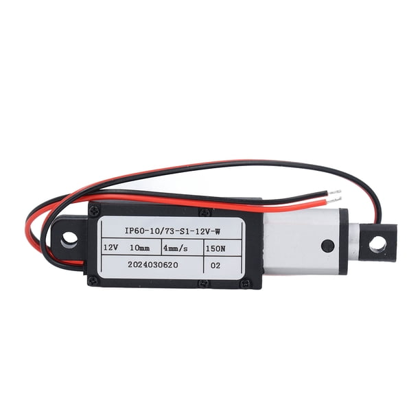 Mini actuador lineal, Velocidad de 4 mm/s mini actuador lineal eléctrico dc12v entrada Sobre Protector de Voltaje 150n Interruptor de LÍmite de Extreme de empuje para industrial