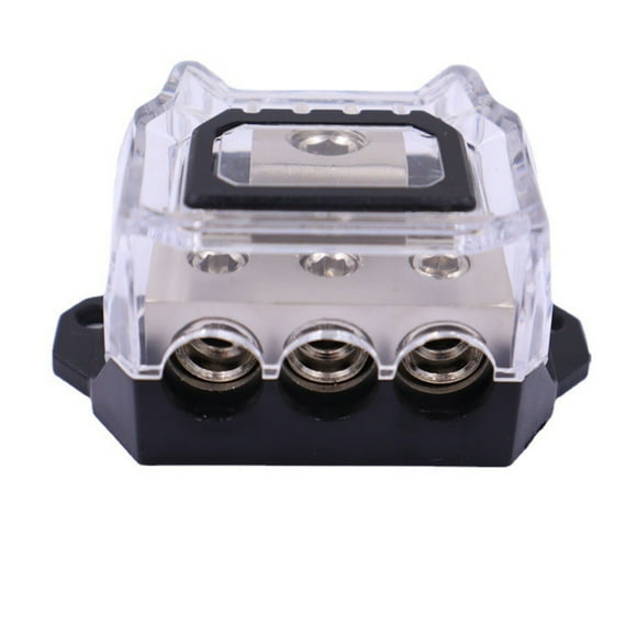 Riwesomey Bloque de distribución de amplificador de automóvil, caja divisora de galvanoplastia de barco preperforada de alta sensibilidad Type3 NO3 Riwesomey VI015803-02B