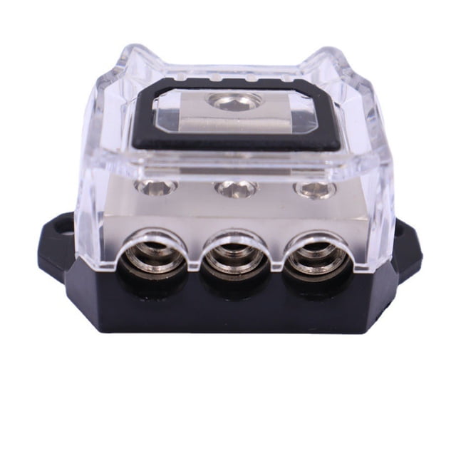 Riwesomey Bloque de distribución de amplificador de automóvil, caja divisora de galvanoplastia de barco preperforada de alta sensibilidad Type3 NO3 Riwesomey VI015803-02B