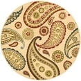 thumbnail image 3 of Well Woven Kings Court Flora Modern Ivory Area Rug, 3 of 3