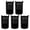 Black-British 7 Gallon 3, variant on Pack Of 5 Plant Grow Bags with Handles and Viewing Window Vegetable Planting Sacks Washable Planter for Tomatoes