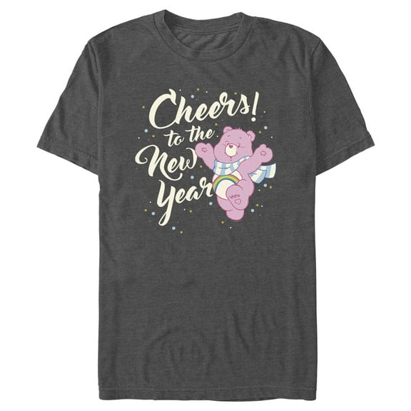 Men's Care Bears Cheers to the New Year  Graphic T-Shirt