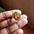 thumbnail image 2 of Citrine Ring, 925 Silver Ring, Dainty Ring, Women Ring, Gemstone Ring, Citrine Jewelry, Handmade Ring, Statement Ring, Boho Ring, 2 of 10
