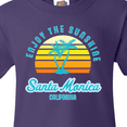 thumbnail image 4 of Inktastic Summer Enjoy the Sunshine Santa Monica California in Blue Youth T-Shirt, 4 of 5