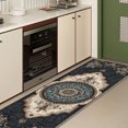 thumbnail image 3 of 2x6 FT Kitchen Runner Rugs Non Skid Washable, Faux Wool Rug Runners for Hallways Bathroom Carpet Runner, Soft Indoor Modern Floor Rug for Entryway Laundry Room, 3 of 11