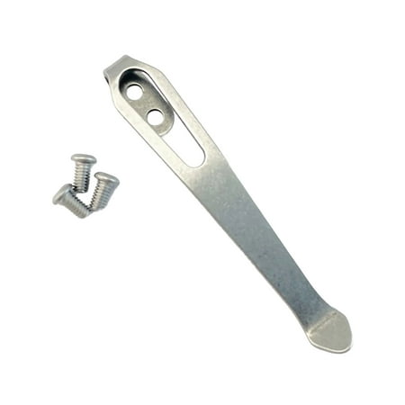 RUISINERY Stainless Steel Carry Pocket Clip Back Clamps Cutter Clip for Cutter Customization and Tool Assembly Hardware