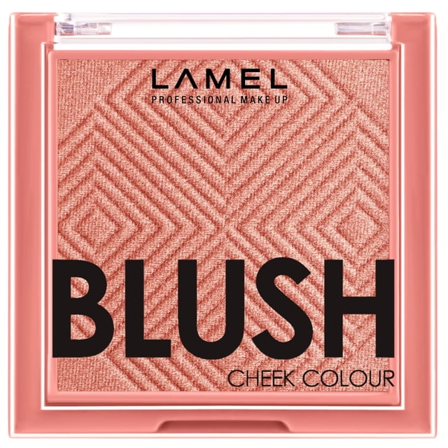 Lamel Blush Cheek Rouge Color Mini - Rubor en polvo natural mezclable - Mejora y define formas y características - Rubor en polvo para sombrear y contornear - 4 tonos universales - ? 402 (rojo) - 3,8