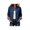 Navy, variant on Zynoxe Women's Cropped Jackets Fashionable Button‑Up Ruched Collar Jackets Lightweight Long Sleeve Casual Jacket Solid Color Fall Jackets for Women with Side Pockets & Plaid Lined Beige S