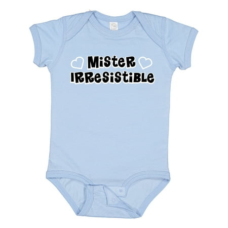 

Inktastic Mister Irresistible Gift Baby Boy Bodysuit