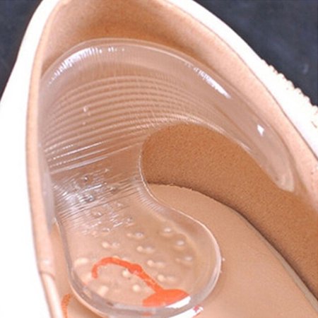 1 Pair Silicone Shoe High Heel Insole Cushion Pad Gel Grips Foot Heal ProtecAL