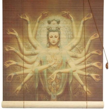Thousand Arm Kwan Yin Bamboo Blinds