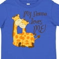 thumbnail image 4 of Inktastic My Nonna Loves Me Boys or Girls Toddler T-Shirt, 4 of 5