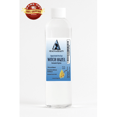Witch hazel distillate face toner all natural 8 oz