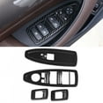 thumbnail image 3 of 4pcs Carbon Fiber Style Window Lift Switch Frame Trim for X1 16-19 Carbon Fiber Style Window Lifting Frame, 3 of 7