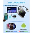 thumbnail image 6 of Wireless CarPlay Adapter - Fast & Stable Connection for Carplay Wireless Adapter Convert Factory Wired to Wireless CarPlay Dongle Plug & Play Car Play Fit for iPhone iOS 10+ (Gold), 6 of 9