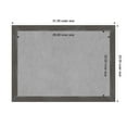 thumbnail image 4 of Amanti Art Woodridge Rustic Grey Framed Magnetic Board 31 x 23 in., 4 of 8